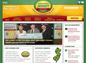 Sustainable Jersey website